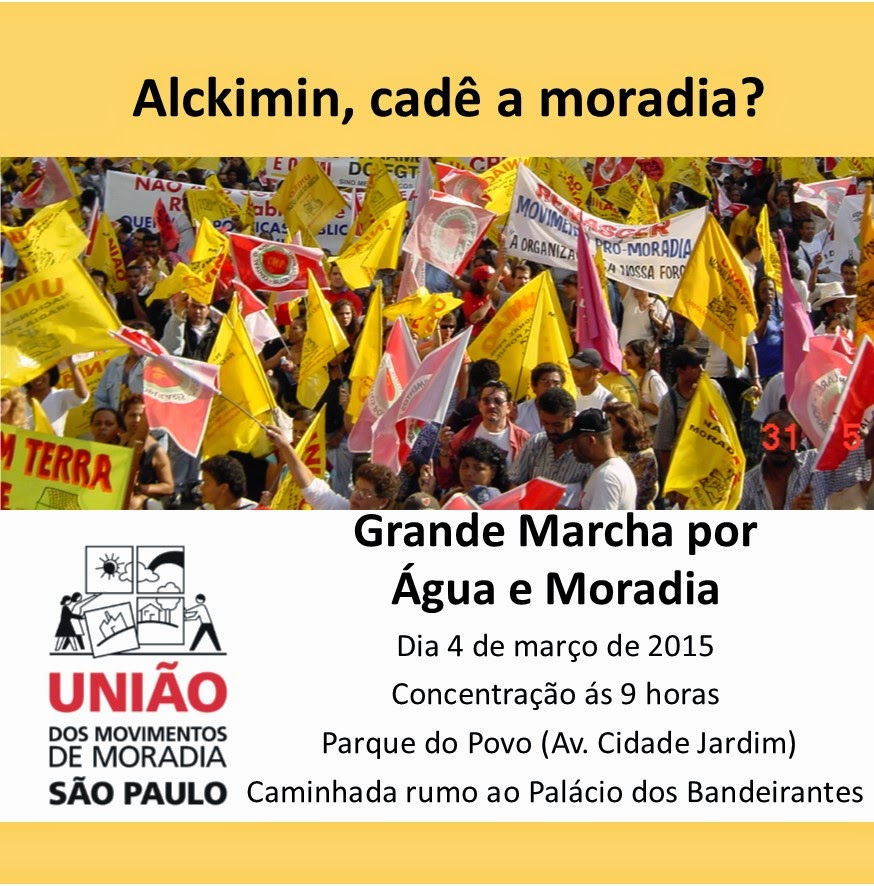 Grande Marcha por Água e Moradia