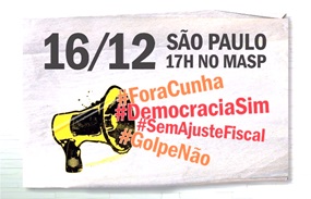 Mobilização contra o Golpe